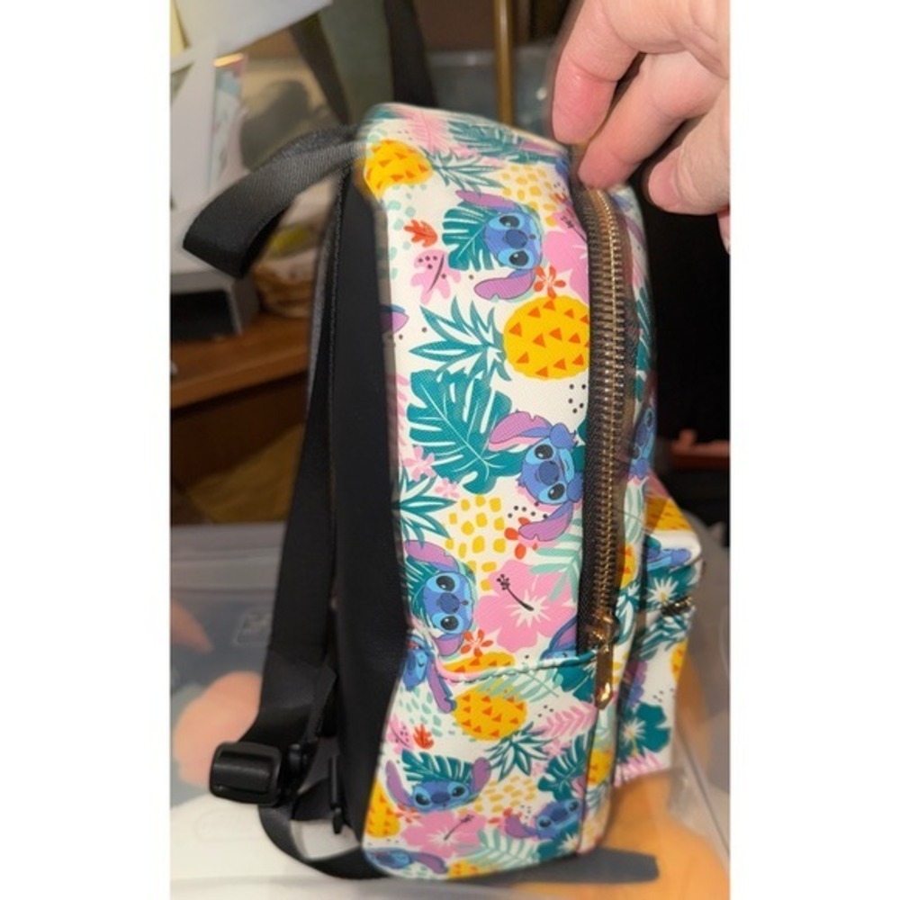 Bioworld Disney Stitch Tropical Mini Backpack New Gift View 6